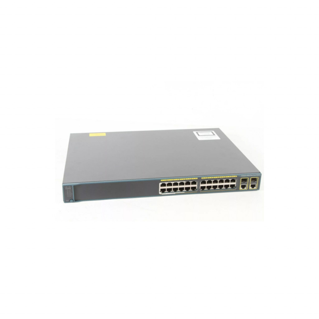 سوئیچ شبکه 26 پورت با 8 پورت PoE سیسکو مدل WS-C2960+24LC-L